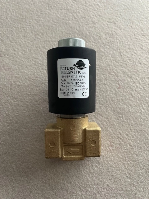 Magnetventil Saturn für Dampf Gr.3/8″-230V