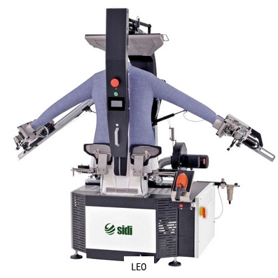 Hemdenfinisher von SIDI Typ Leo elektrisch mit Wärmerückgewinnung
